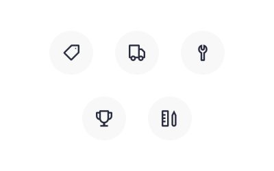 Hardware Store Line icons