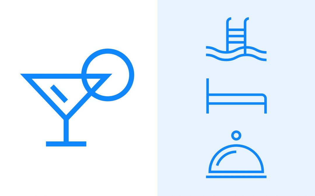 Resort Line Icons