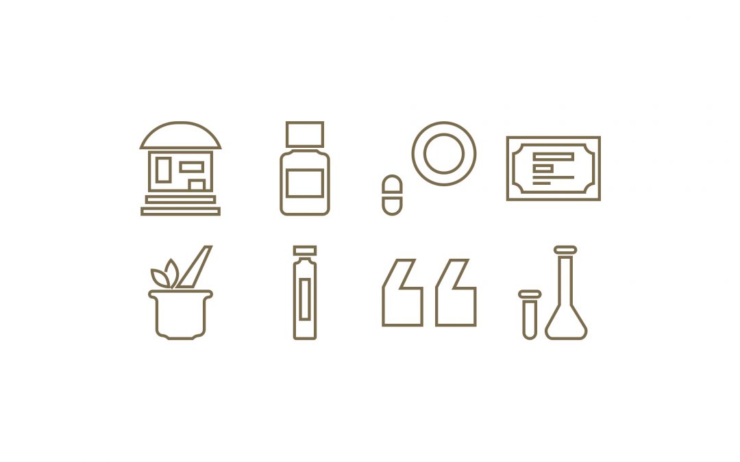 Apothecary Line Icons