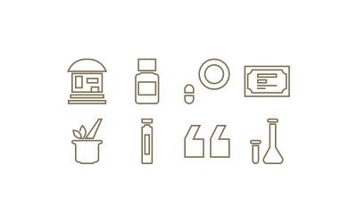 Apothecary Line Icons