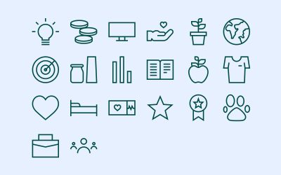Crowd Funding  Line Icons