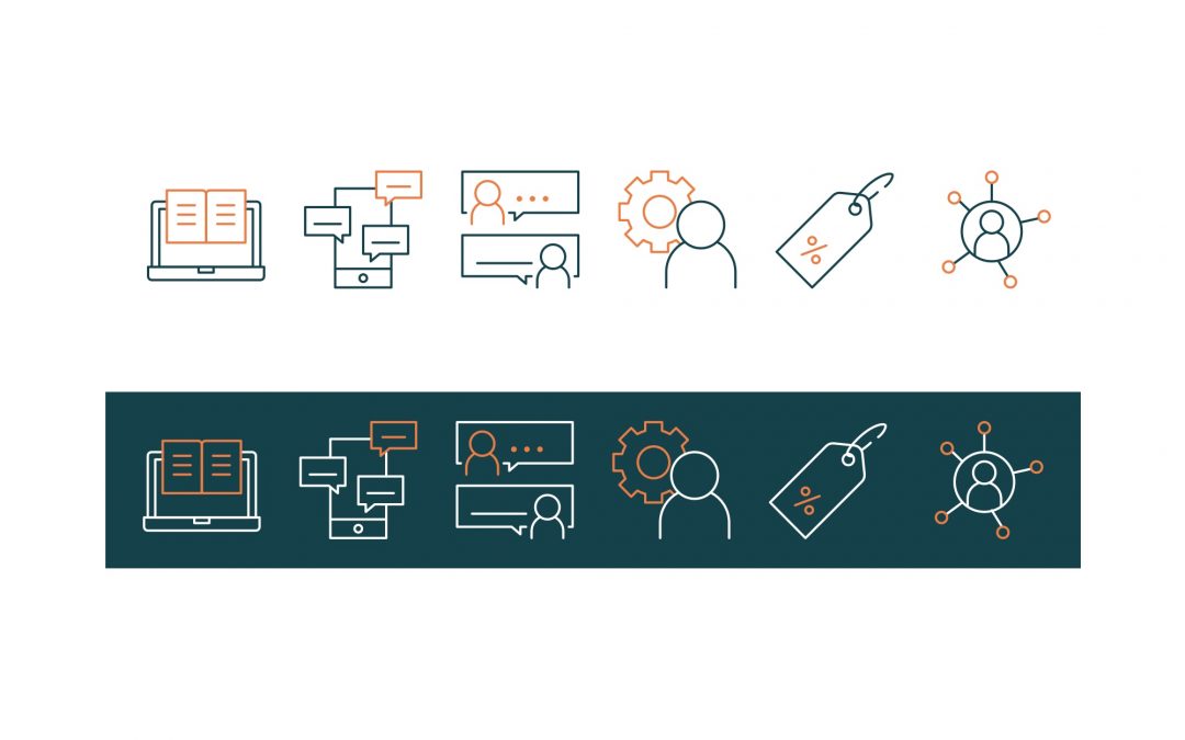 Book Club Line Icons