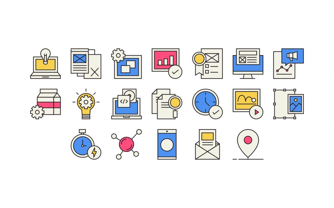 Design Agency Line Icons