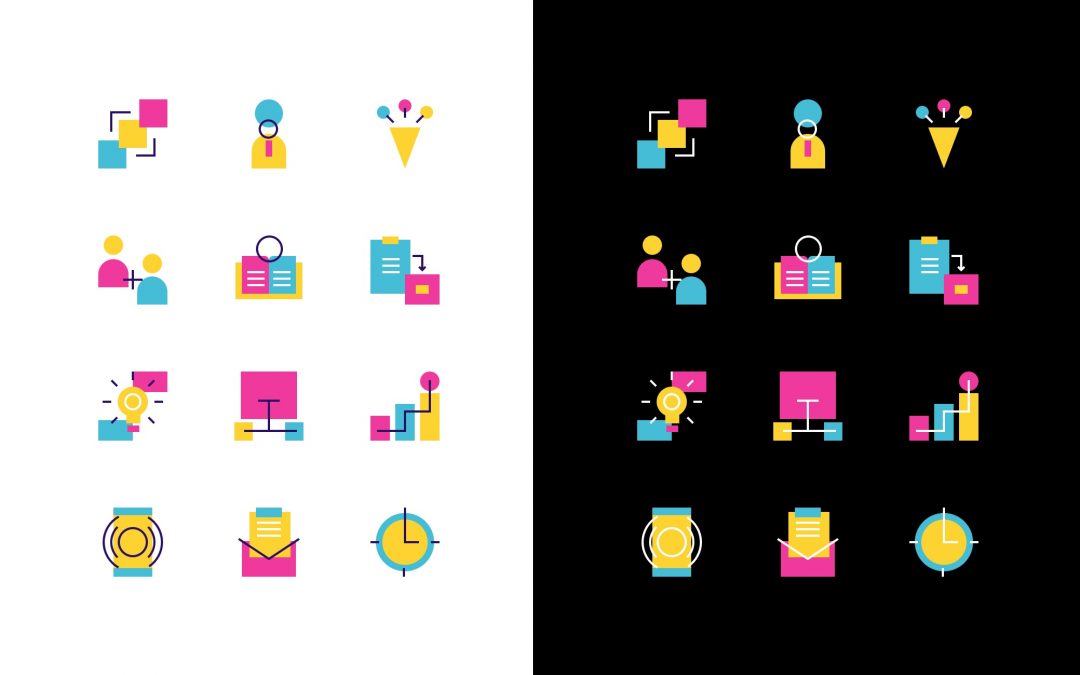Webinar Flat Icons