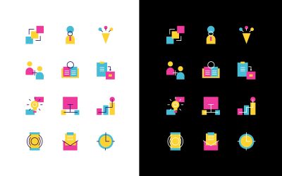 Webinar Flat Icons